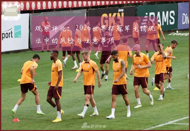 观察评论:2026世界杯冠军竞猜玩法中的风险与注意事项
